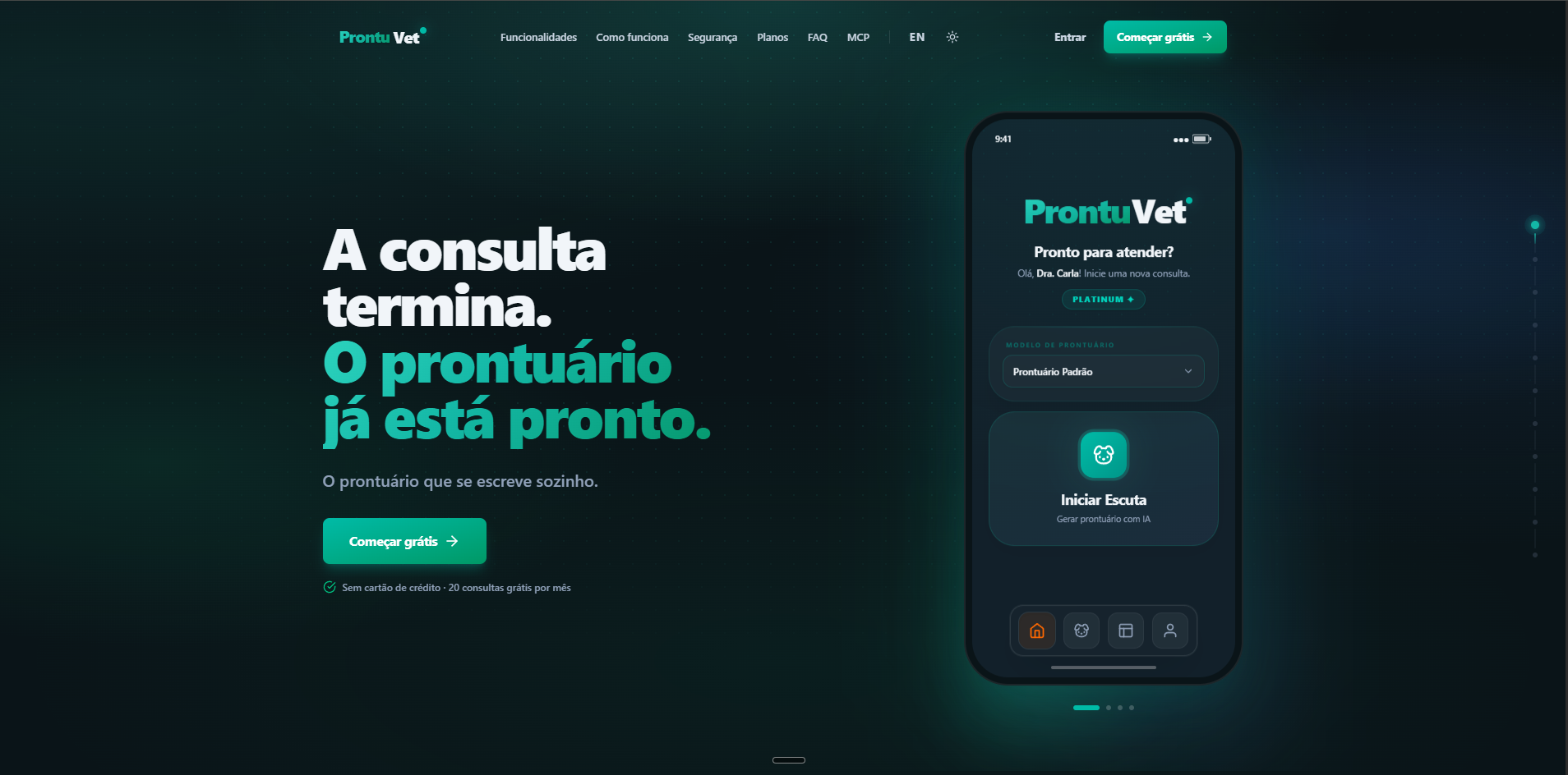ProntuVet — site institucional
