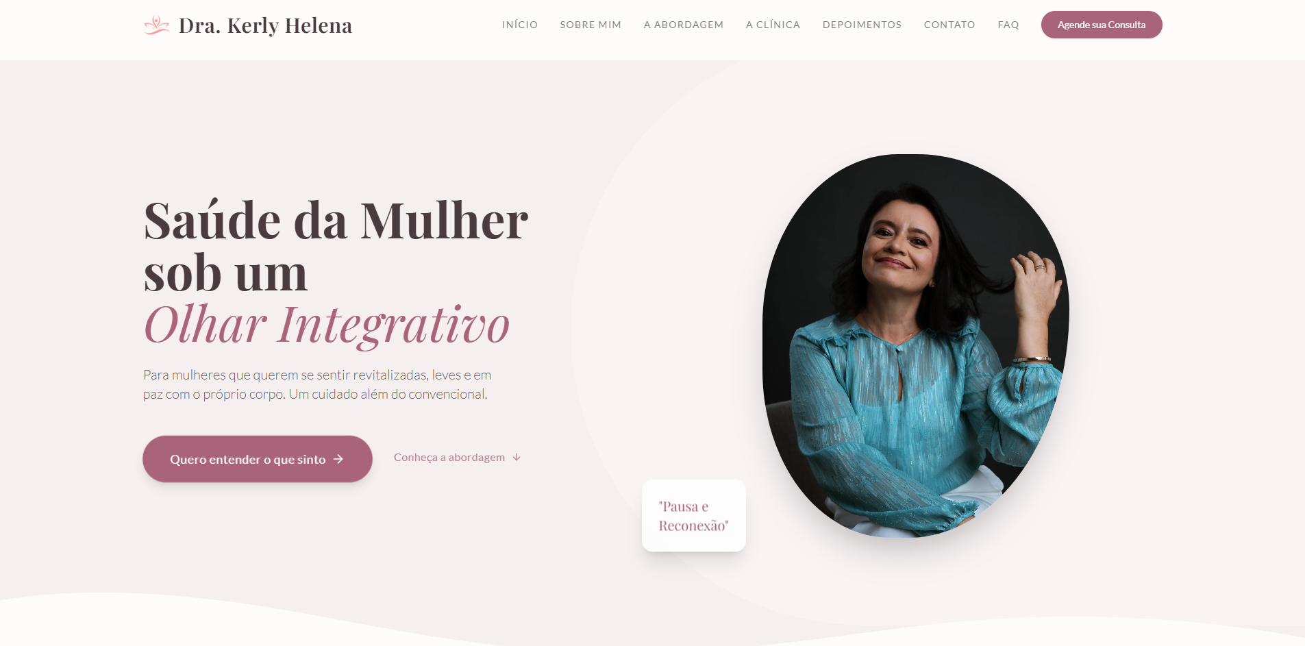 Dra. Kerly Helena — site institucional
